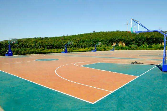 上海硅pu網(wǎng)球場材料